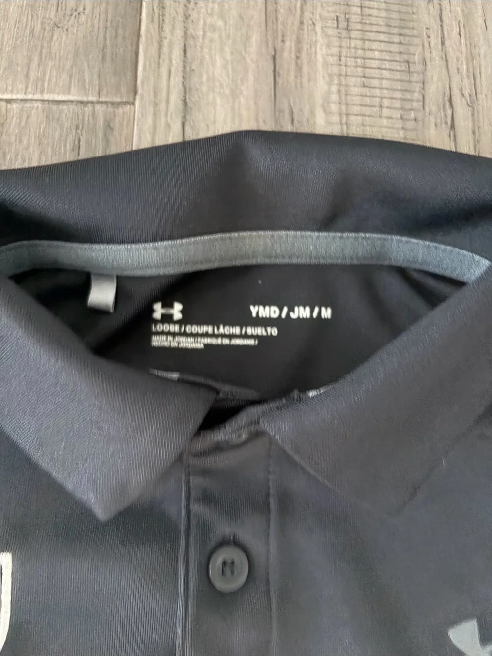 Under Armour TPH bundle - 2 polos & jacket - youth size M